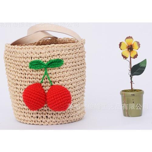 080418 newhotstacy women handbag lady paper straw shoulder bag