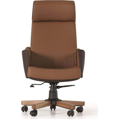 Space Office Rosso Manager Chair-Wood