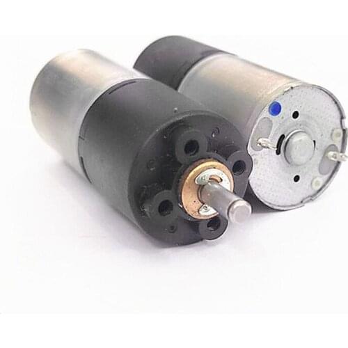 370 Planetary Geared Motor DC 3-12V Micro Gear Motor 73-290 rpm Full Metal Gearbox D Axis Diameter 4mm Motor for DIY Models