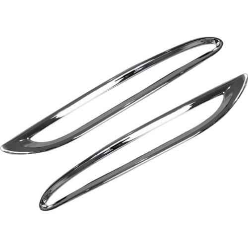 Fit for Mercedes-Benz New E-Class W213 E300 Sedan Sport 2019 2020 Chrome Rear Fog Light Lamp Cover Trim