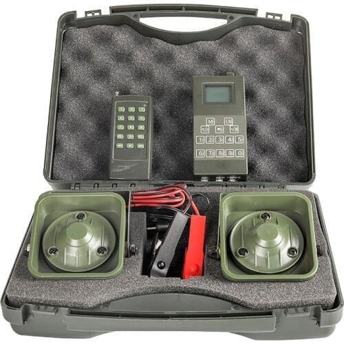 Remote Control Bird Caller Hunting Duck Crow Decoys Bird Sound Trap 2pcs 50W Speaker Waterproof Mp3 Player Hunting Devicae