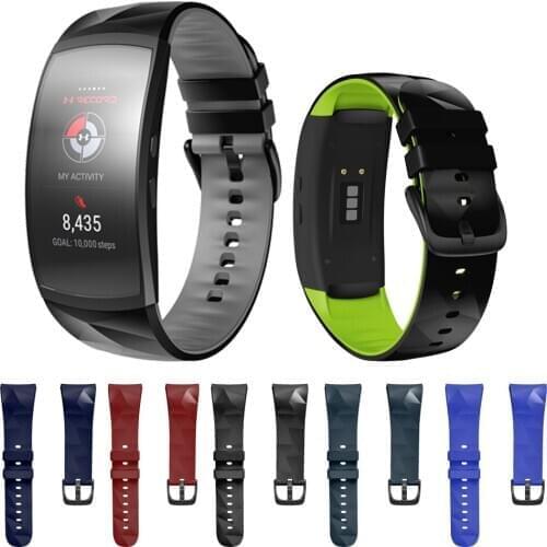 Smart Watch band For samsung gear fit2 Pro strap Silicone Watchband For Gear Fit 2 SM-R360/R365 Wrist Replacement Bracelet band