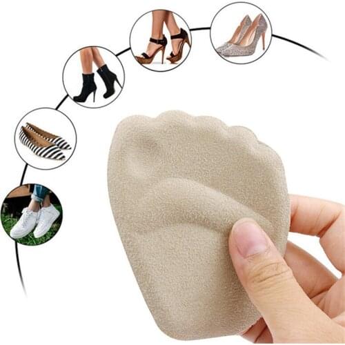 Silicone Gel Forefoot Insole Shoes Pads High Heel Soft Orthopedic Insole Anti-Slip Foot Protection Foot Cushions Pain Relief