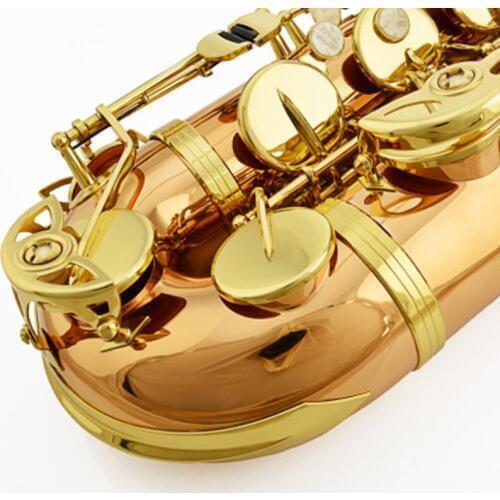 Tenor Saxophone Shine Brass Electrophoresis Child Adult Gold Sachs