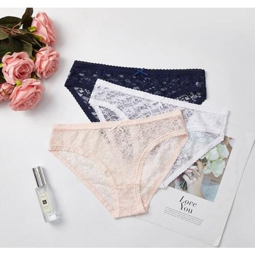 3 Pcs Sexy Panties For Women Briefs Ladies Underwear For Woman Female Panties Sexy Womens Underwear High Quality 2021 BANNIROU