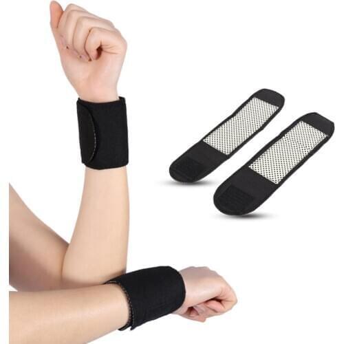 Tourmaline self-heating wrist support magnetic therapy treatment wristband protection pain relief wrist massage belt