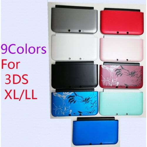 9 Colors Available Housing Shell Top & Bottom Cover For 3DS XL Console Case Send 1Pair Screws