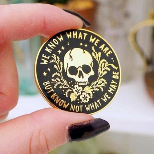 Book Lover Feminist Shakespeare Enamel Brooch Pin Backpack Hat Bag Lapel Pins Badges Women Mens Fashion Jewelry Accessories