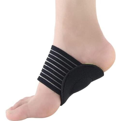 1 Pair Foot Support Arch Compression Plantar Fasciitis Breathable Sports Booster Pad Men Women Foot Support Arch Pain Relief