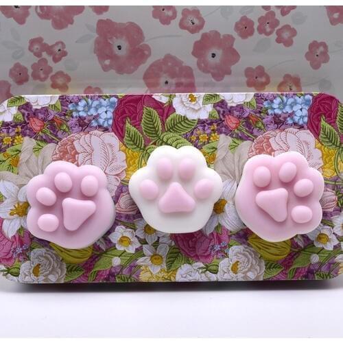 1pcs Squish Soft Cute Cat Paw Antistress Decompression Sticky Eliminate Pets Fun Stress Squishies Squeeze Toys