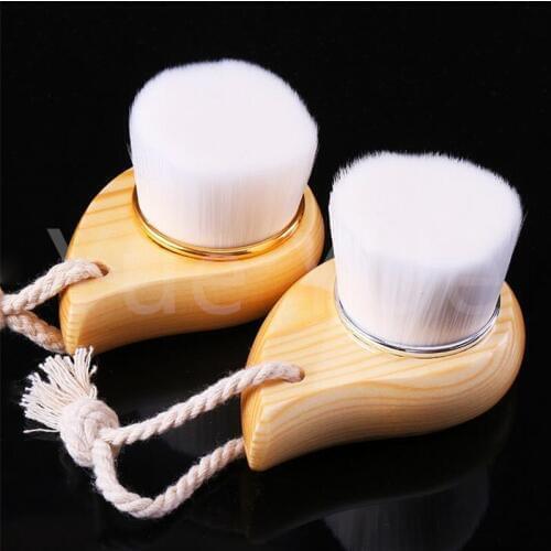 2pcs/set Face Cleansing Brush Wash Face Pore Deep Cleaning Soft Fiber Mild Face Cleansing Massager Facial Skin Care Tool 40