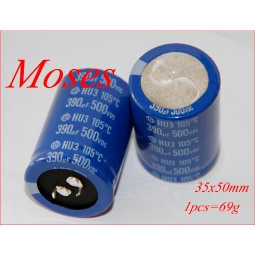 500v 390uf 330uf 100% Original New Electrolytic capacitance Capacitor Radial 35x50mm (2pcs)