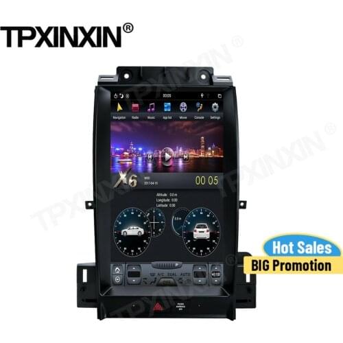 128G Tesla Carplay Android 9 Car Radio 2 Din Stereo Receiver For Ford Taurus 2010-2013 2014 2015 2016 2017 2018 GPS Unit Audio