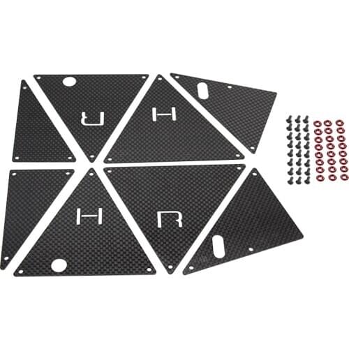 Hot Racing Carbon Fiber Body Side Guard for Traxxas UDR