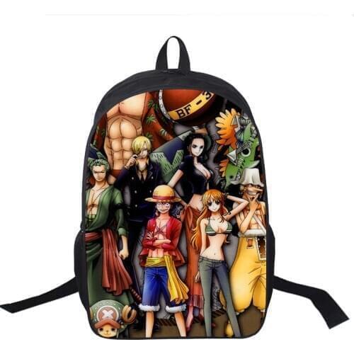 One Piece Backpack Kids Boys Girls Backpacks Children Surprise Gift School Bags Women Men Rucksack Laptop Backpack