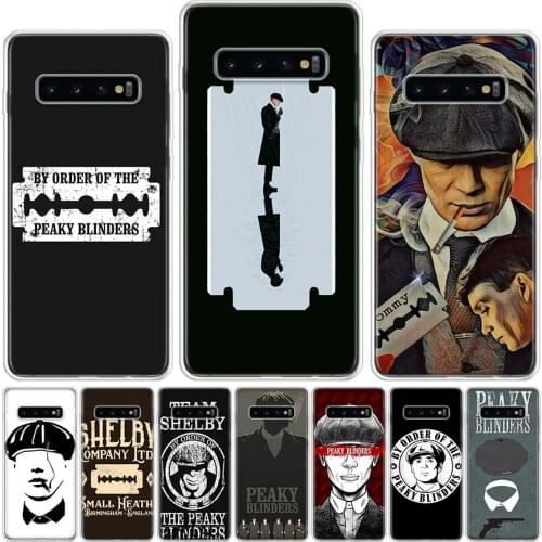 Peaky Blinders Cross Logo Phone Case For Samsung Galaxy A51 A71 A50 A70 A80 A90 A01 A6 A7 A8 A10 A10S A20S A20E A30 A40 Plus Cov