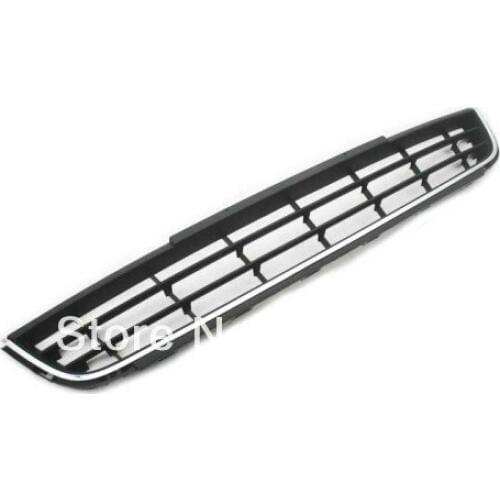 Chrome Front Bumper Center Lower Cooling Grille Insert For VW Jetta MK6