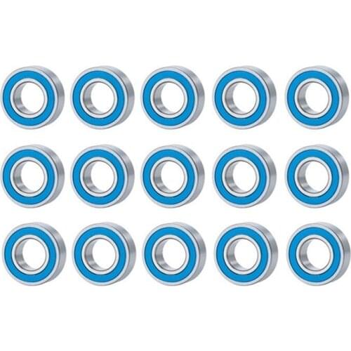 15 Pcs Bearing 5X11X4mm Kit for Traxxas Slash Stampede Rustler Bandit 2WD 1/10 RC Car Spare Parts Upgrade Accessories