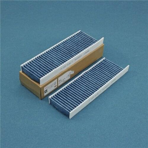1Pair Active carbon cabin air filter element suit for Peugeot 408(2014-2020) 308(2016-2020) 308S(2015-2020) 508L(2019-2020)