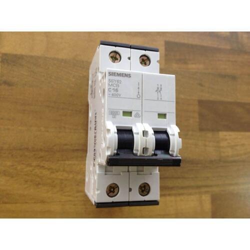 Original new 100% 5SY62 MCB C16 2P 16A air switch black series circuit breaker