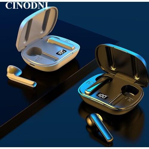 LED Digital Display TWS Bluetooth 5.0 Earphones Wireless Headphone 3D HIFI Sound Quality Earbuds Headsets K9