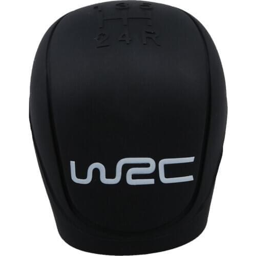 Car Styling Universal Handbrake Grips Durable Car Interior Decoration Gear Shift Collars Silicone Gear Head Shift Knob Cover Bla