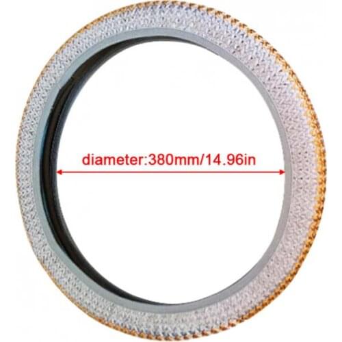 Universal Stripe Print Breathable Anti-Slip Car-styling Steering Wheel Cover