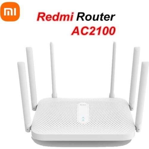 Xiaomi Redmi AC2100 Wireless Router 2.4G/5G Dual Frequency Wifi 128M RAM 2033Mbps Coverage External Signal Amplifier Repeater
