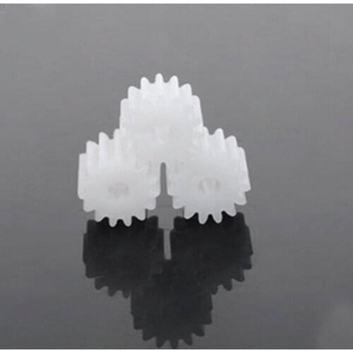 50pcs Spindle gear plastic motor gears 0.5 modulus 15T
