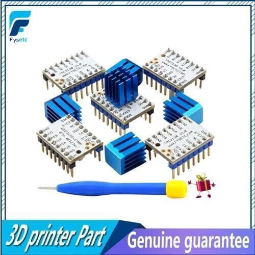 50pcs TMC2130 Stepping Motor Mute Driver Stepstick Power Tube Built-in Driver Current 1.4A Peak Current 2.5A Replace TMC2100