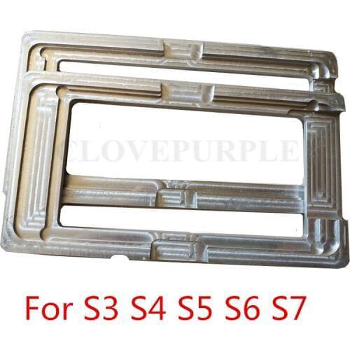 Alignment glue Mould Mold Aluminum Metal LCD Screen for Samsung Galaxy S3 S4 S5 S6 S7