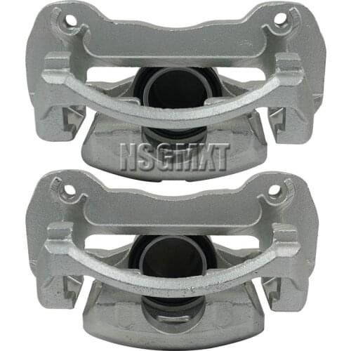 AP01 Pair Brake Calipers with Carriers Front for Mitsubishi L200 Pajero Sport II 2007-2015 2.5 D-ID 4WD Diesel 4605A201 4605A202