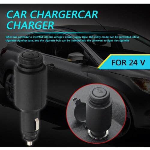 Car Kit Cigarette Lighter Converter Outdoor Personal Car Parts Socket Universal 24V Adapter Decoration for Vehicle Bus