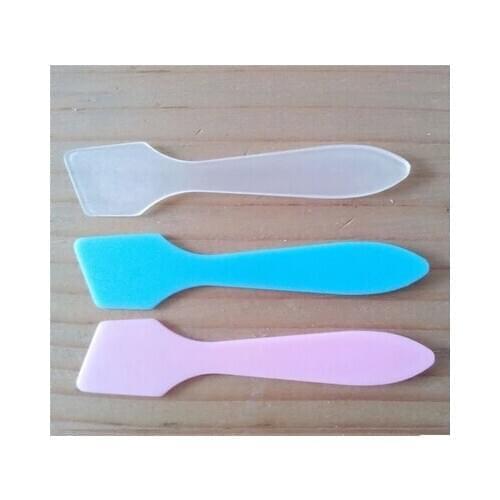 Free Shipping 100 PCS/lot 7.3 * 1.7 Cream Packing Tools Mask Teaspoons Of Cosmetics Packaging DIY Beauty Gadgets