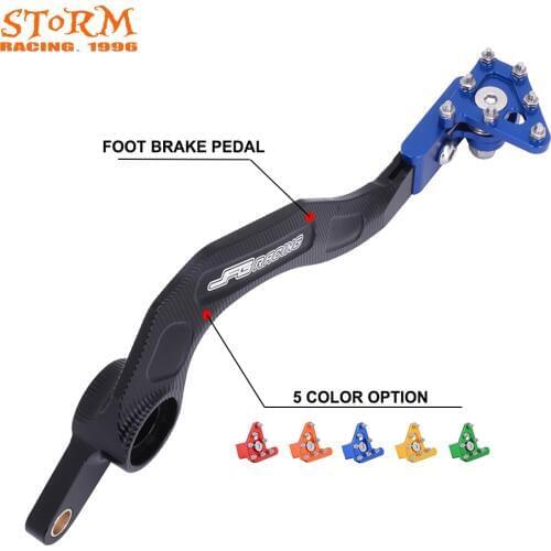 CNC Motorcycle Footbrake Lever Foot Brake Pedal For Yamaha YZ WR YZ250F 250F 250 F YZ250FX 250FX 250 FX WR250F 250 F 2010-2020