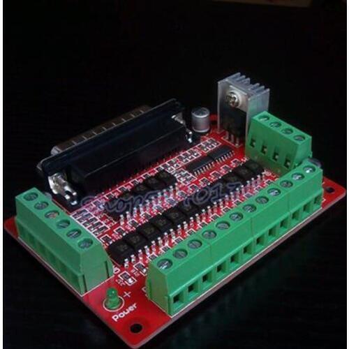 CNC interface board parallel port DB25 optical isolation optocoupler EL817
