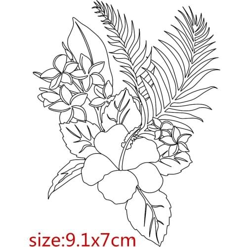 Flowers Transparent Silicone Clear Rubber Stamp Sheet Cling Scrapbooking DIY Cute Pattern Photo Album Paper Card Decor Stamp