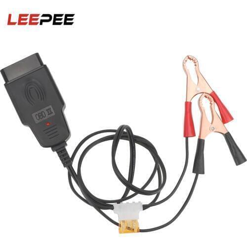 LEEPEE Automotive OBD2 Battery Replacement Tool Auto Emergency Power Supply Cable Car Computer ECU Memory Saver Universal
