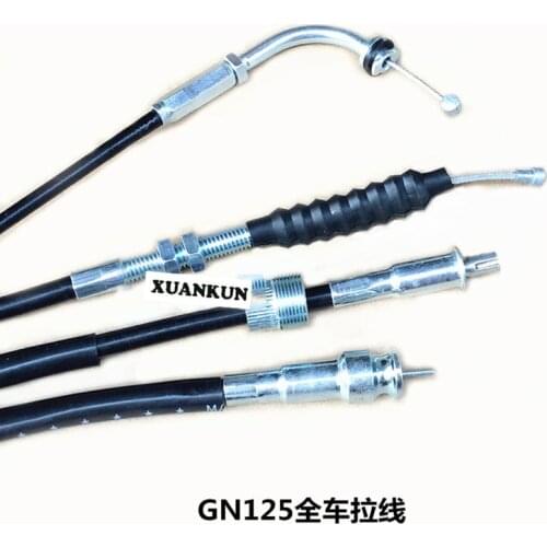 GN125 Motorcycle Whole Car Cable Cable Throttle Line Mileage Line Speed Line Clutch Line