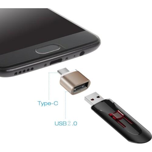 USB C Thunderbolt 3 Adapter USB-C OTG Type C converter metal for Macbook Pro p10 p20 Samsung Note 7 8 9+ mi 5 5s 6 S8 Oneplus