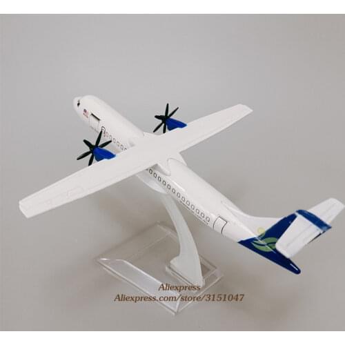 15cm Air Malaysia MASwings ATR72-600 ATR Airlines Airways Plane Model Alloy Metal Diecast Model Airplane Aircraft