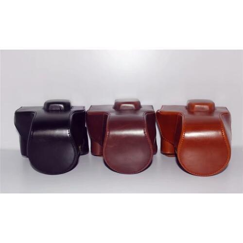 New PU Leather Camera Case Cover for Fujifilm X-T2 XT-2 Fuji XT2 XT3 XT-3 lens Bag Camera with Camera Half Body Bottom Case Bag