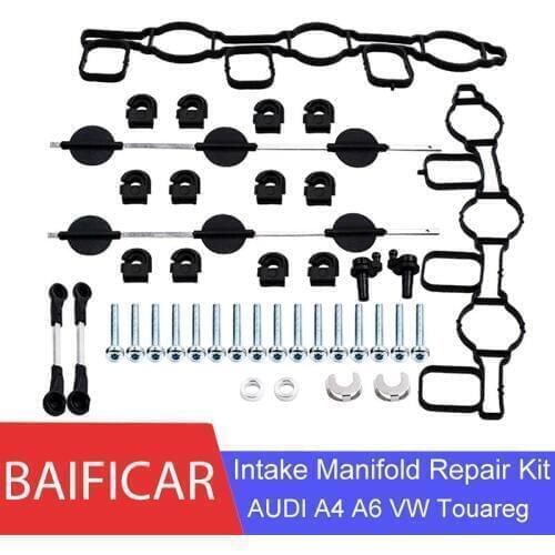 Baificar Brand New Inlet Intake Manifold Repair Kit Swirl Flaps Set 059198212 For VW 2.7 TDI A4 A5 A6 A8 Touareg