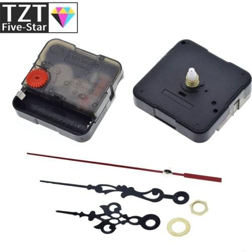 Professional And Practical Quartz Wall Clock Movement Mechanism DIY Repair Tool Parts Kit with Red Hands