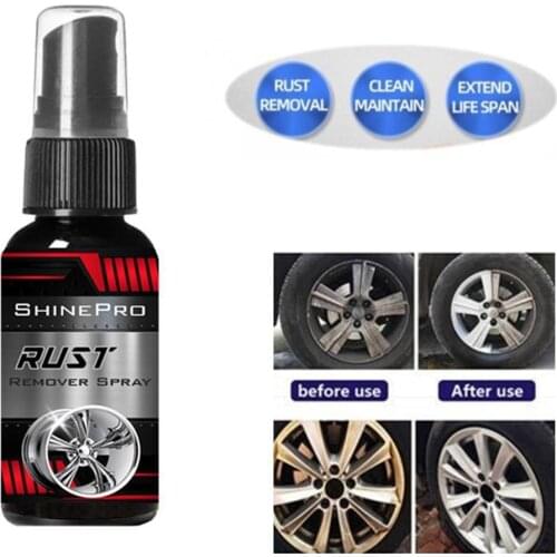30ml Wheel Cleaner Car Tyres Rust Remover Rims Derusting Antiseptic Spray Rust Inhibitor For Motorcar Cleaning Car Wholesale