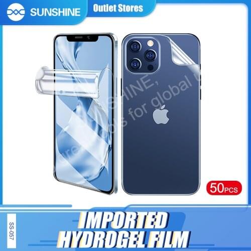 SUNSHINE SS-057 SS-057B Flexible hydraulic film for mobile phones Screen Front Film Protector For SS-890C Auto Machine tools