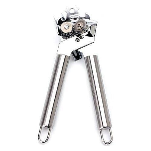 Stainless Steel Heavy Duty Can Bottle Jar Tin Lid Opener Manual Kitchen Opening Tool