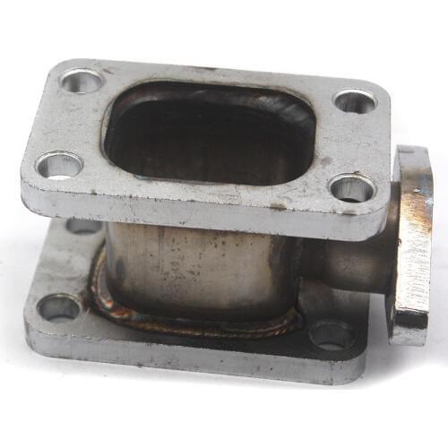 T3-T3 Stainless steel TURBO MANIFOLD ADAPTER+38MM WASTEGATE FLANGE OUTLE