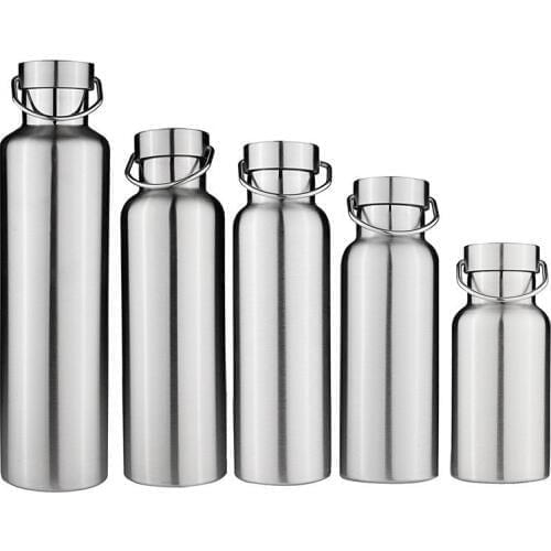300/500/650/700/1000ml Stainless Steel Double Wall Vacuum Jug Insulated Water Bottles Coffee Kettle Travel Drink Vacuum Flasks