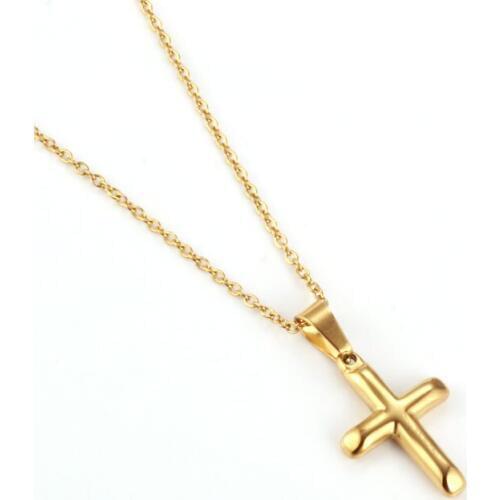 OUFEI Stainless Steel Jewelry For Woman 2020 Fashion Jewellery Accessories Cross Necklace For Women Chocker Chain Free Shipping